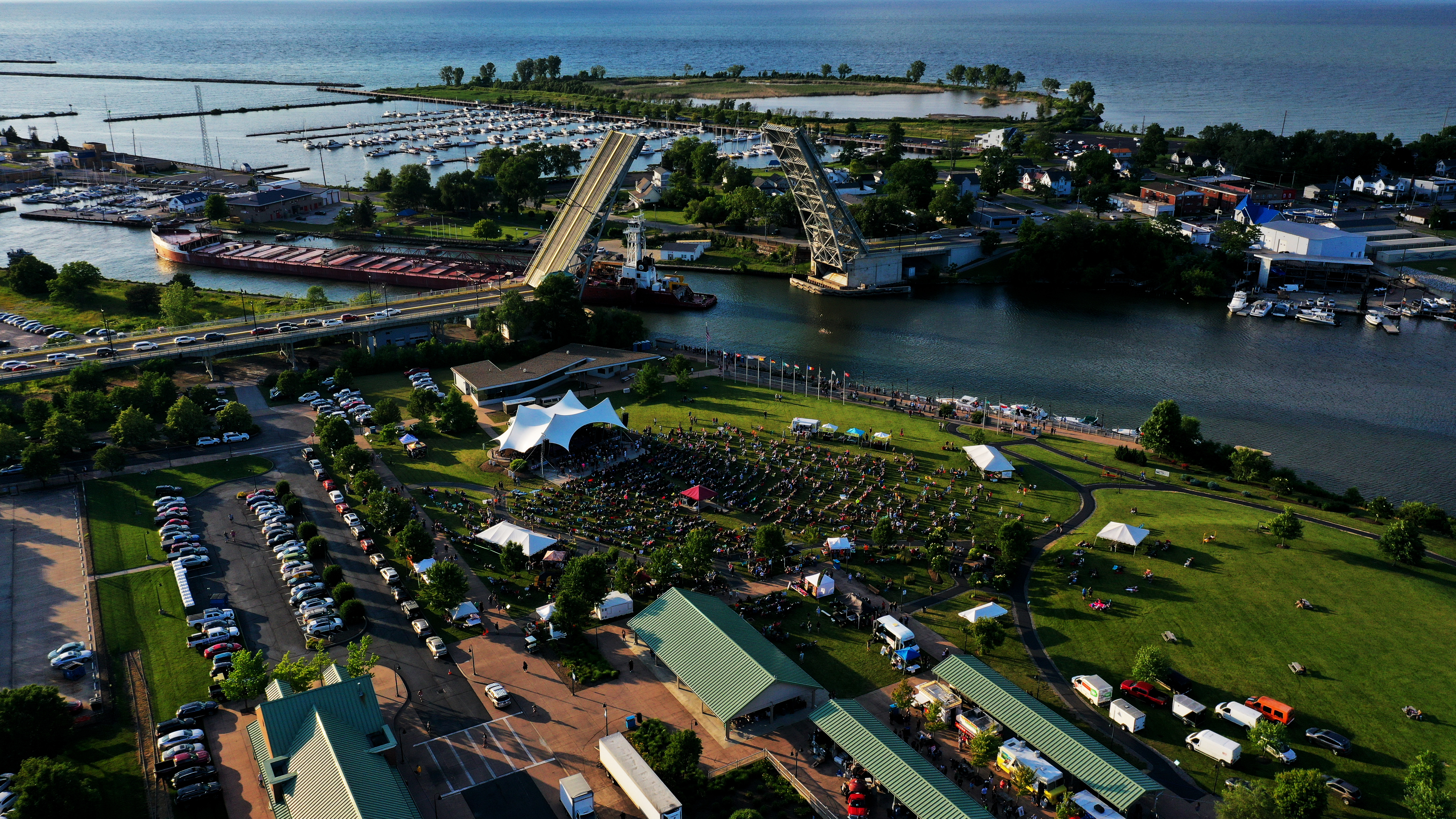 Black River Landing in Lorain, Ohio